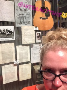 Found my bands at the Rock and Roll Hall of Fame. 